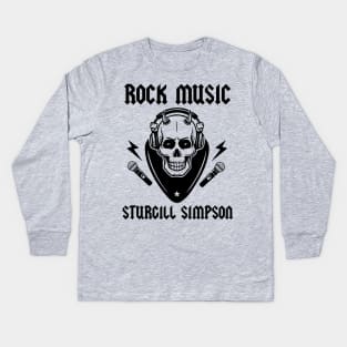 Sturgill Simpson Kids Long Sleeve T-Shirt